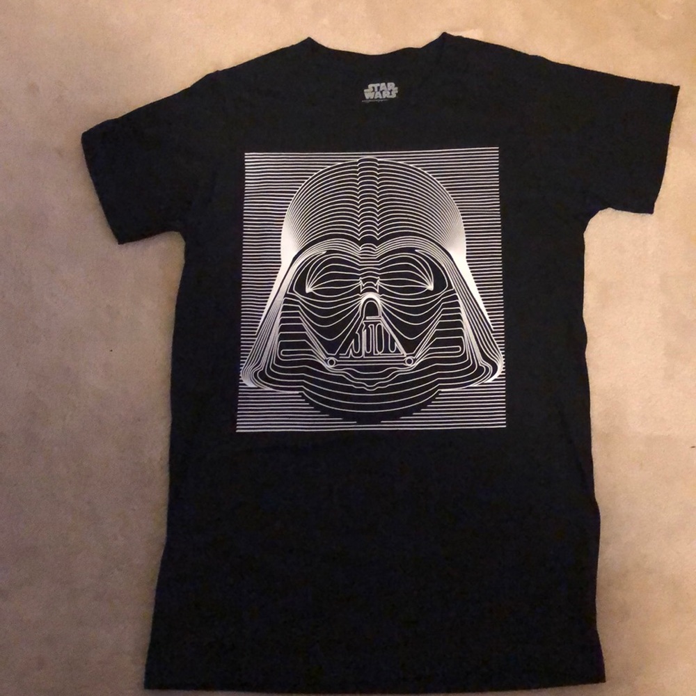 Star Wars T Shirt Black Darth Vader